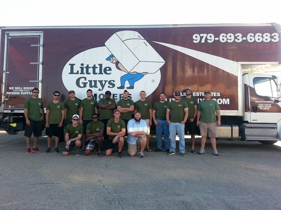 Little Guys Movers Bryan College Station team