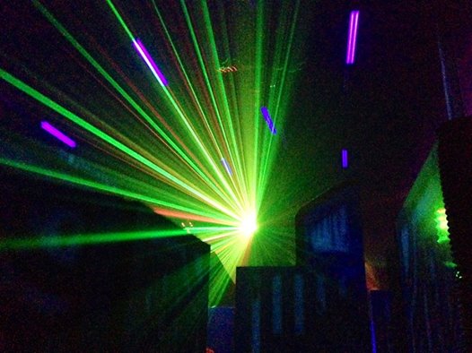 Lasers at laser tag