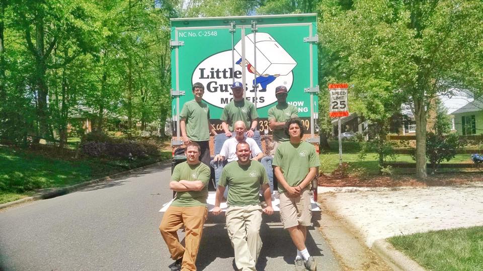 A crew of Greensboro movers