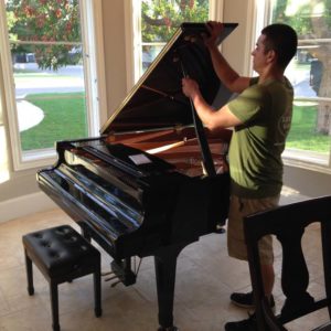 A Little Guy on a piano move