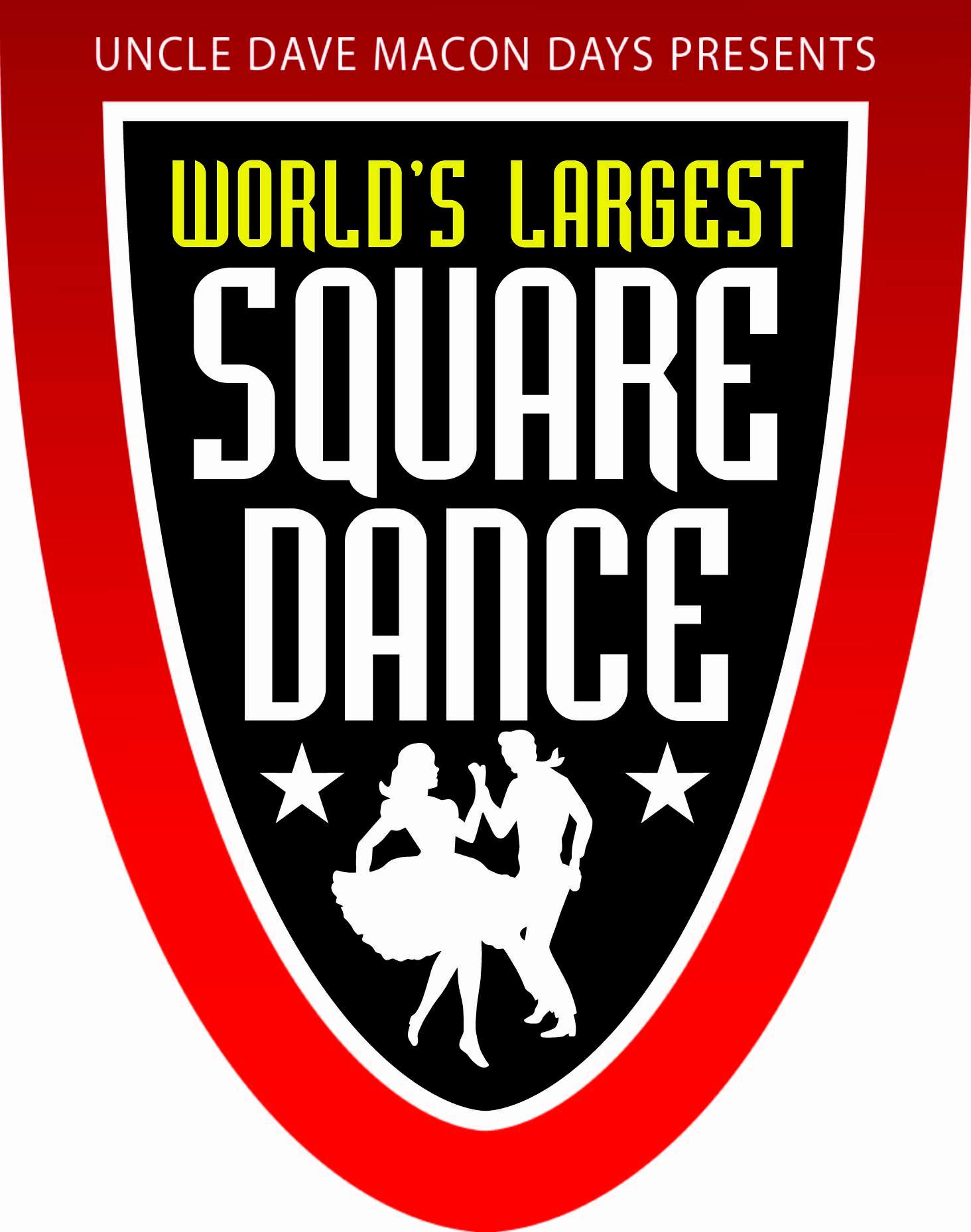 Uncle Dave Macon Days presents World's Largest Square Dance logo