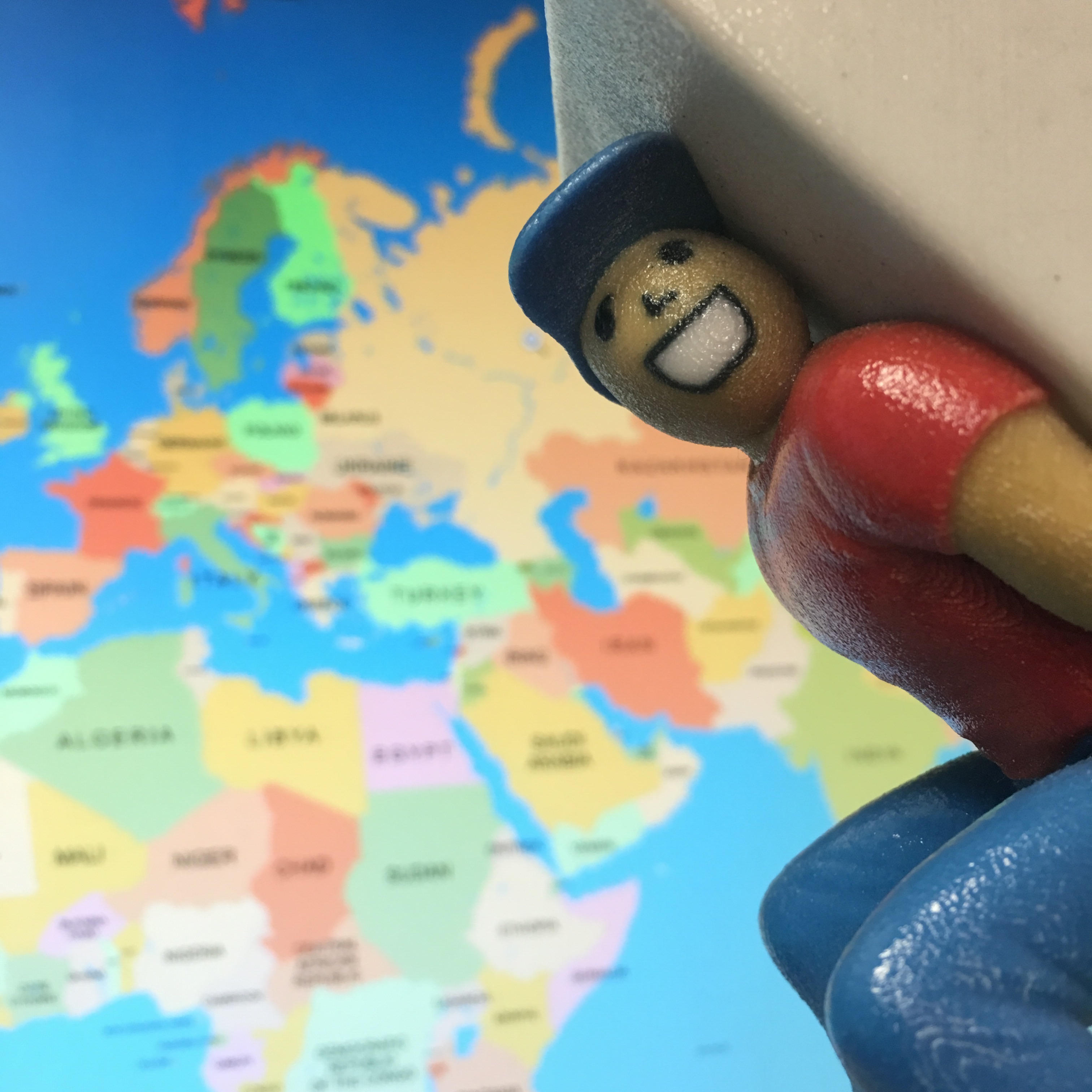 Little Guys Mover Mike contemplates his upcoming trip around the world!