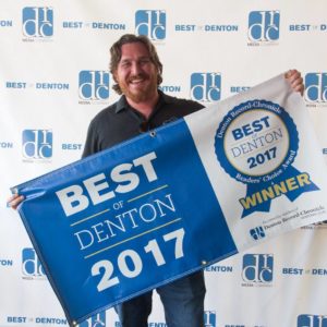Brad, Denton’s general manager, couldn’t be happier about Little Guys Movers winning the Best of Denton this year!
