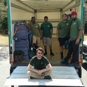wilmington little guys movers on moving truck