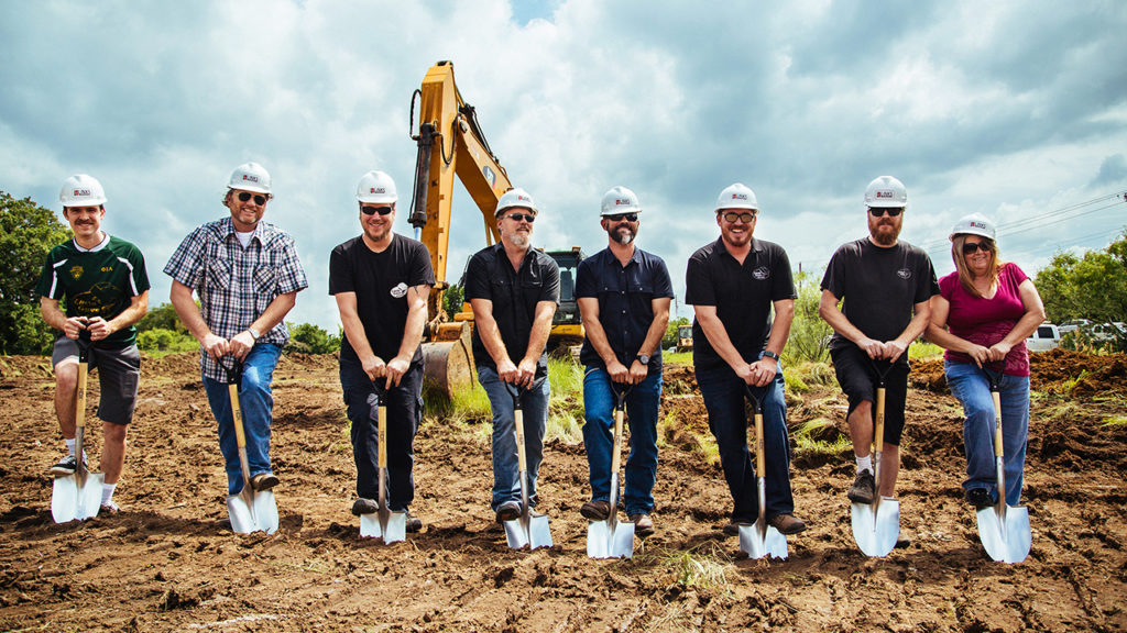 Little Guys Movers breaks ground on their first, company-owned property (in Denton, TX). 