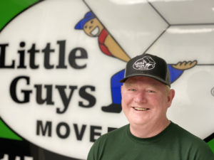 Michael Smith, owner of the Little Guys Movers location in Waco, TX.
