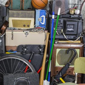 Cluttered items