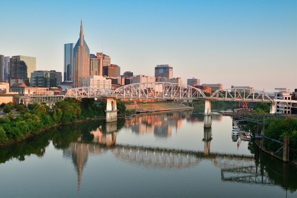 Moving to Nashville? Check out this skyline!