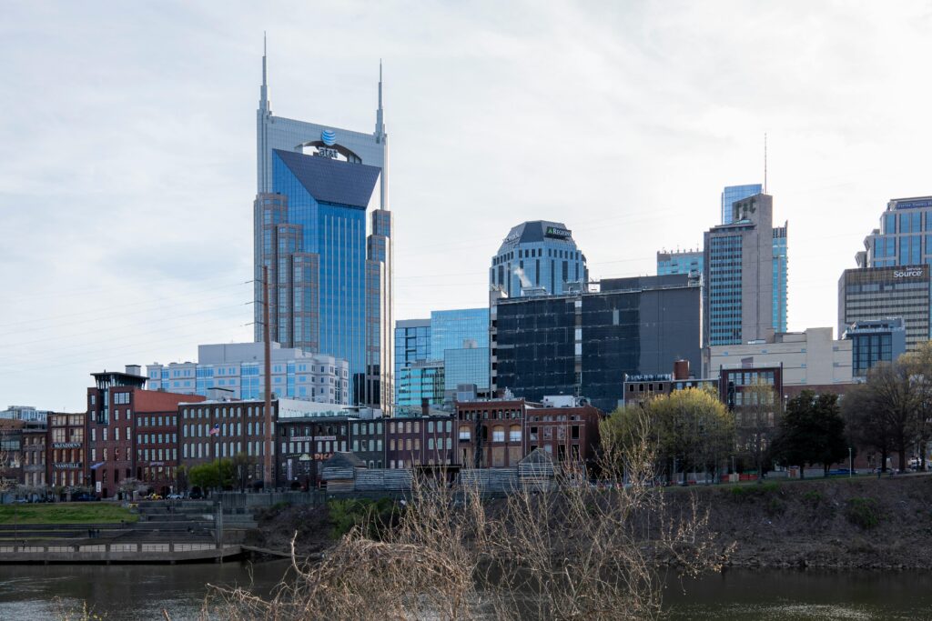Nashville is packed with business headquarters.