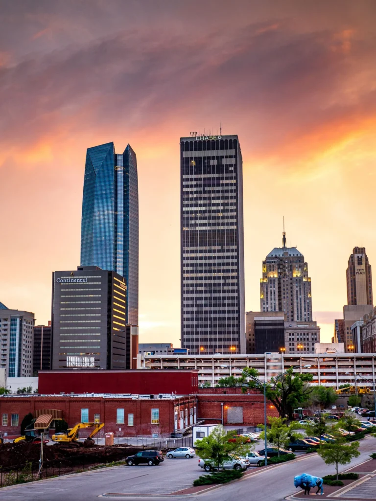 Moving to Oklahoma City? Downtown skyline might convince you.